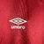 Kit Infantil West Ham I Umbro 23/24 - Vinho com detalhes em azul - Camisa de Força