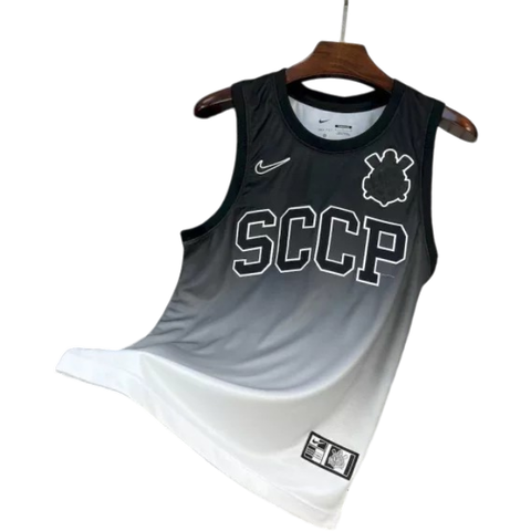 Camisa Regata Corinthians Basquete 25/26 Torcedor