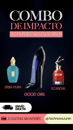 3X2 FRAGANCIAS IMPORTADAS - GOOD GIRL + SCANDAL + ERBA PURA! - comprar online