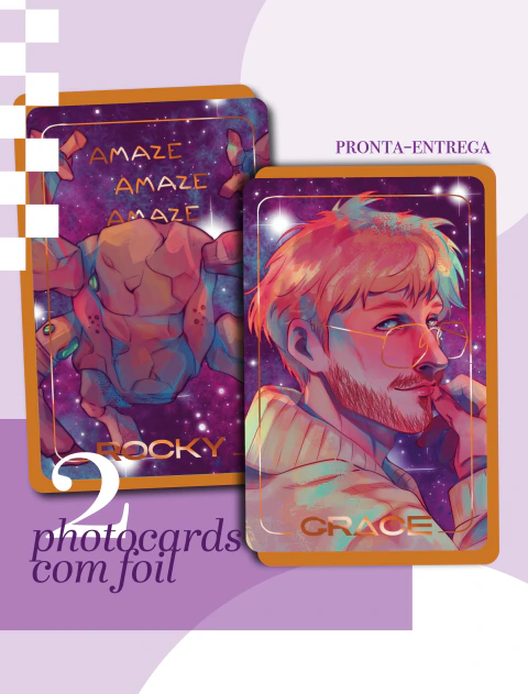 Kit 2 Photocards FOIL – Project Hail Mary