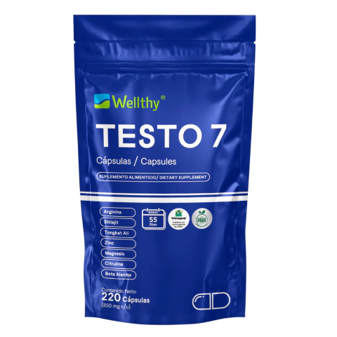 Testo 7 Multivitamínico Hombre 220 Cápsulas - comprar en línea