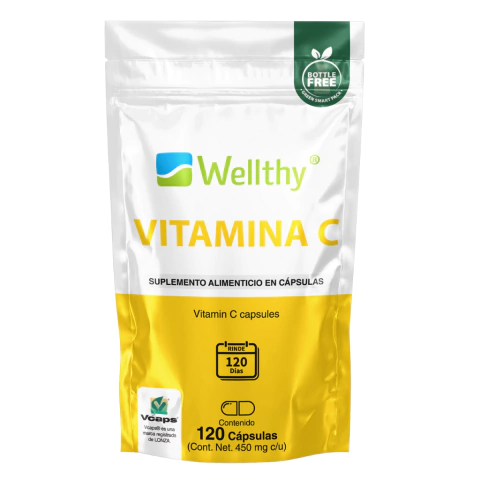 Vitamina C 120 Cápsulas - comprar en línea