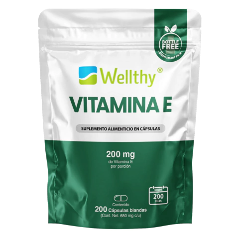 Vitamina E 200 Cápsulas