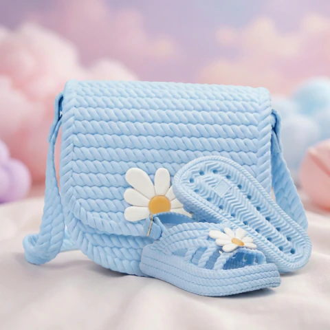 KIT Sandália e Bolsa Margarida