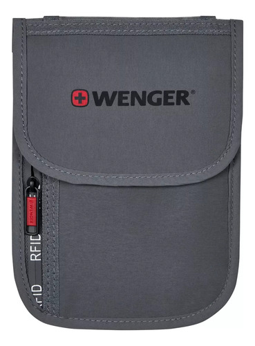 Porta Pasaporte Wenger Proteccion Rfid Colgante Ajustable