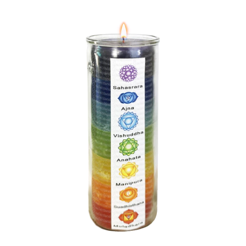 VELADORA 7 CHAKRAS - comprar en línea