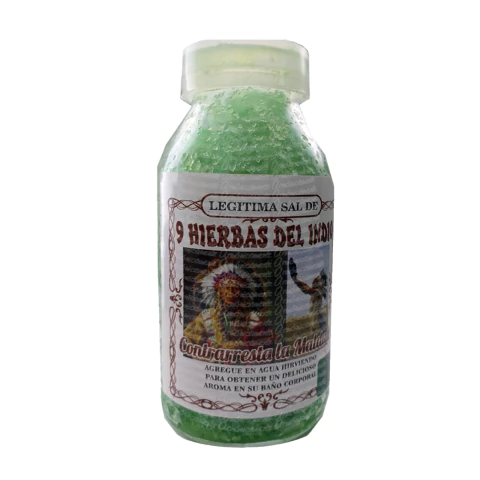 SALES DE BAÑO ESOTÉRICAS 9 HIERBAS DEL INDIO - comprar en línea