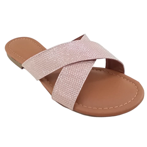 Rasteirinha Sandália Feminina Glitter Numeração Especial 33 a 44 - loja online