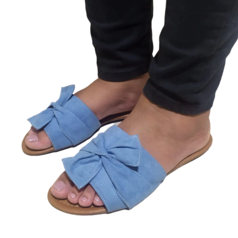 Rasteirinha Chinelo Feminino Laço Numeração Especial -33 ao 44 Rasteira Slide - loja online