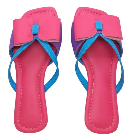 Rasteirinha Sandália Chinelo Feminino Laço Numeração Especial 33 a 43