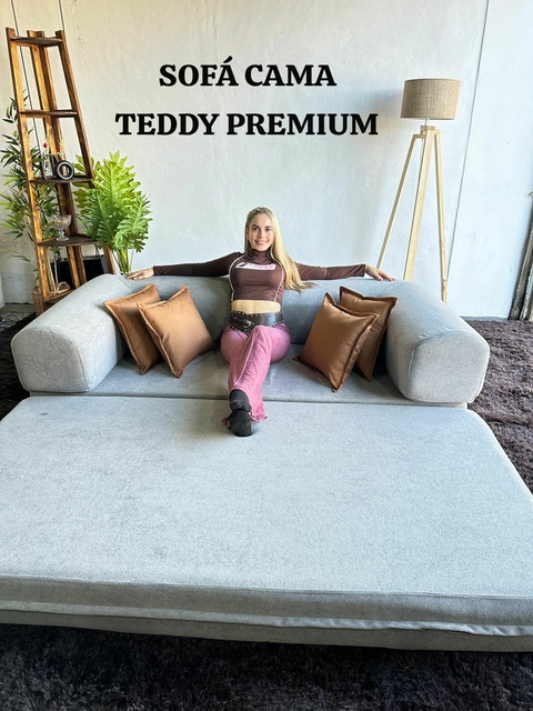 Modelo Teddy Sofá Cama – Tela Antidesgarro