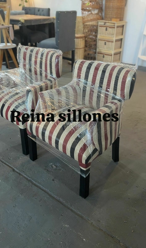 Sillas materas premium con brazo - Tela antidesgarro