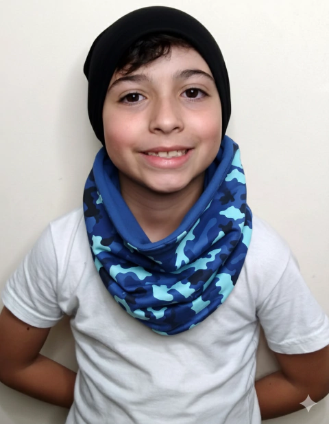 Gola de Inverno Forrada - Camuflada - comprar online