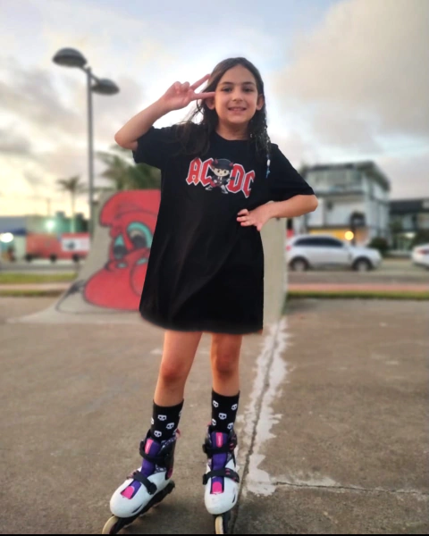 Vestido Infantil - ACDC - comprar online