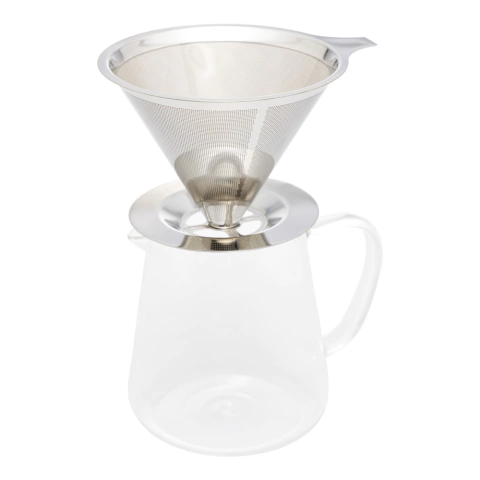 Cafeteira De Vidro Borossilicato Com Filtro Inox 750ml 29426 Wolff - comprar online