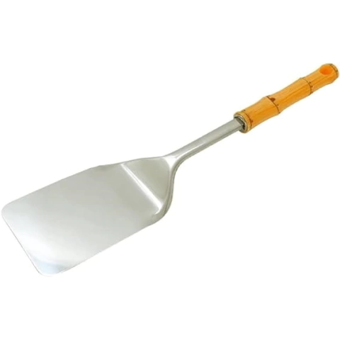 Espátula Fechada Inox Cabo Plástico Bambu Asper ASA6BM Mimo Style - comprar online