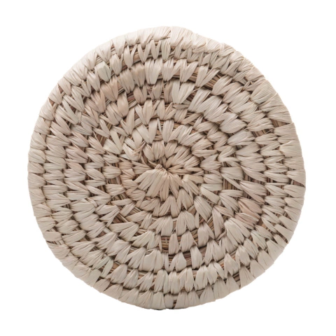 Jogo 4 Porta Copos De Fibra Natural Braind 10cm 220246 Lyor - comprar online