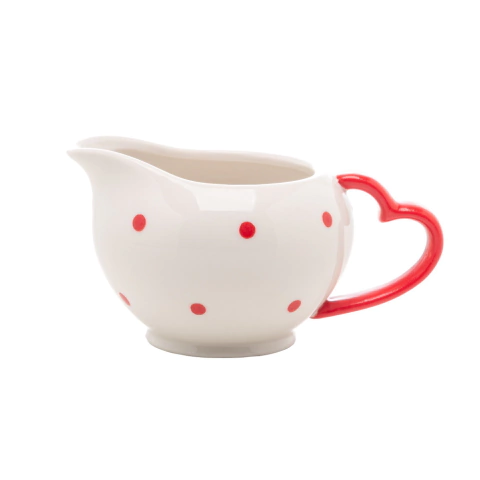 Leiteira De Porcelana Petit Pois 180ml 17872 Wolff - comprar online