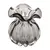Vaso de Vidro Italy Cinza 11,5cm x 13cm 28992 Wolff - comprar online