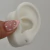 Aro con Cubic Corazón | Acero Blanco - comprar online