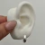 Par de argollas media Caña 1.2mm | Acero Blanco - comprar online