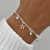Pulsera de Estrellas y Strass | Acero Blanco