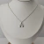 Collar Arco Iris c/cubics | Acero Blanco - comprar online