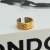 Anillo Skin | Acero Dorado Regulable - comprar online