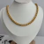 Cadena Spiga X50 5MM | Acero Dorado