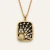 Cadena con Sol de Cubics x45cm | Acero Dorado - comprar online