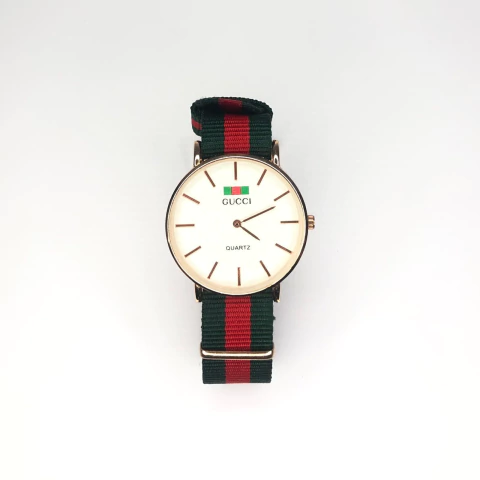 Relógio - Gucci Bronze - Pulseira Nylon