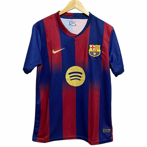 Camisa de Time Tailandesa - Barcelona Azul c/ Vermelho Patrocínio Spotify - comprar online