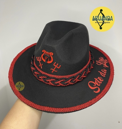 Chapéu de Exu Sete da Lira - Código 210 - comprar online