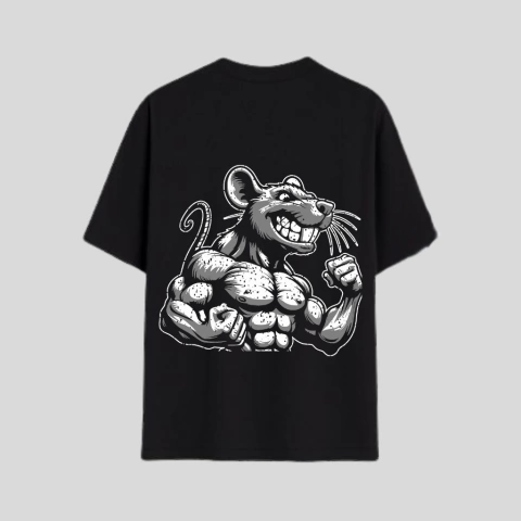 Camiseta Oversized RDA + Rato - comprar online