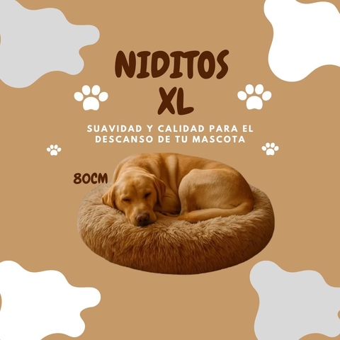 Nidito tipo Peluche XL Antiestrés