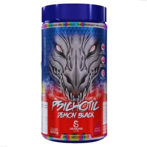Pré Treino Psichotic Dragon Com Cafeína 500g - Demons Lab