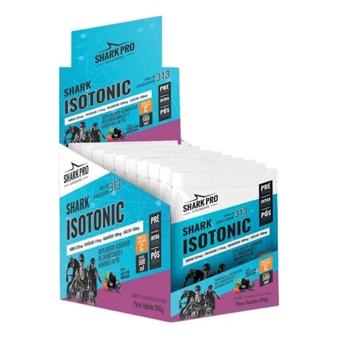 Display Isotônico em Sachê de 34G com 10 Un - Shark Pro