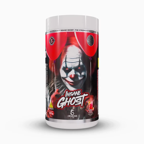 Pré Treino Insane Ghost com Cafeína 350gr - Demons Lab
