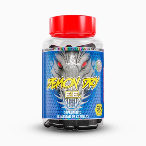 Termogênico Cafeína Demon Dry E.E. 25mg 60 Cápsulas – Demons Lab