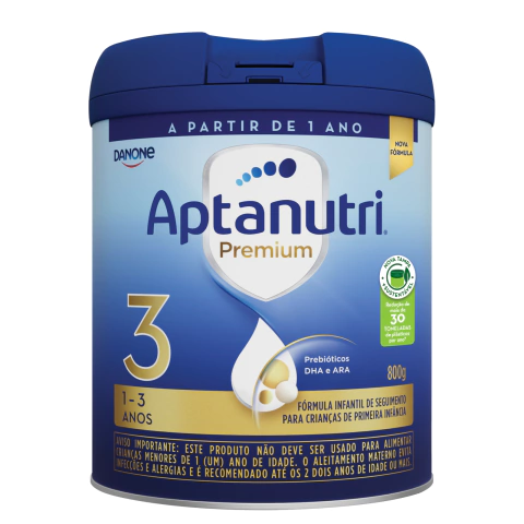 Aptanutri Premium 3 Fórmula Infantil 800 g – 1 a 3 anos - Danone