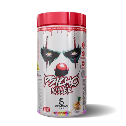 Pré Treino Psicho Killer Com Cafeína 294g - Demons Lab