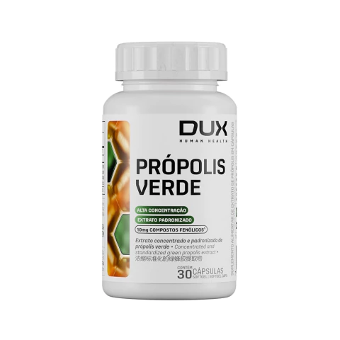 Própolis Verde 10 mg de Compostos Fenólicos com 30 cápsulas - Dux
