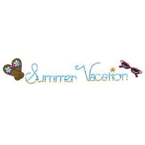 Troquel Sizzlits Summer Vacation Sizzix