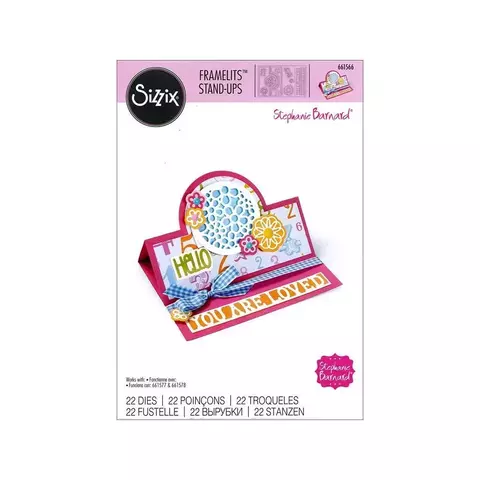 Troquel Framelits Stand-Ups Cards, Circles And Stand-Ups Sizzix - comprar online