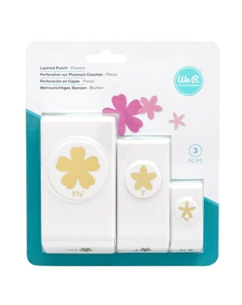 Set Troqueladoras De Flores We R Memory Keepers