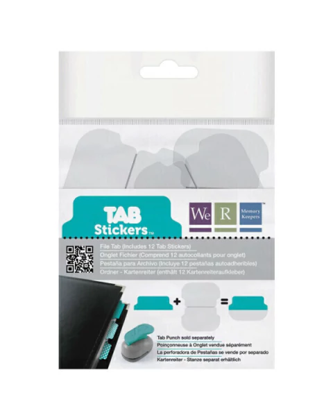 Stickers File Tab We R Memory Keepers - comprar online
