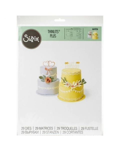 Troquel Para Plus Thinlits Torta Pop-Up Sizzix