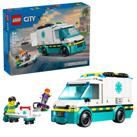 LEGO City - Ambulância de emergência - 60451