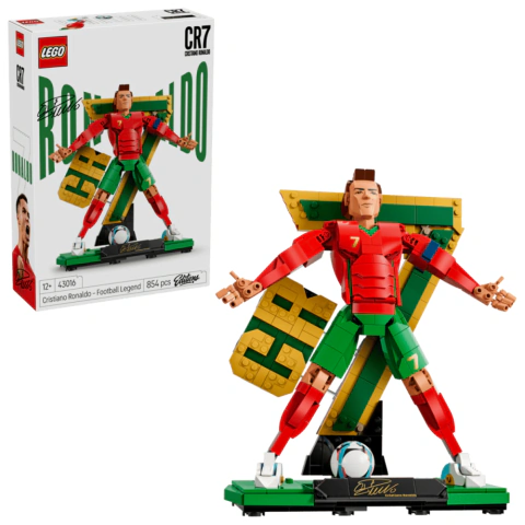 LEGO Editions - Cristiano Ronaldo, Lenda do Futebol - 43016
