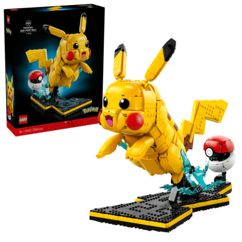 LEGO Pokémon - Pikachu e Pokébola - 72152